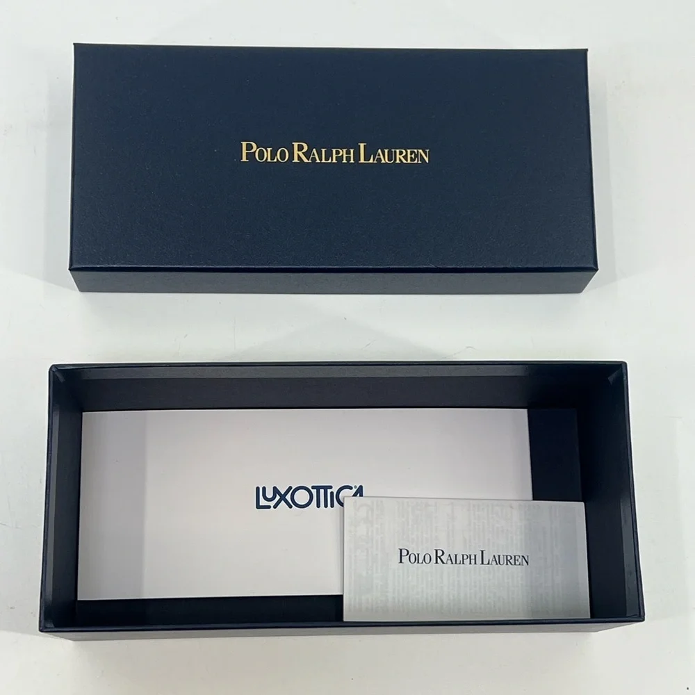 NWT Polo Ralph Lauren Navy Unisex Sunglasses or Eyeglasses Box